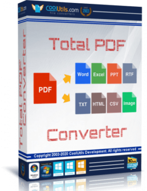 Coolutils Total PDF Converter 6.1.0.308 for windows instal