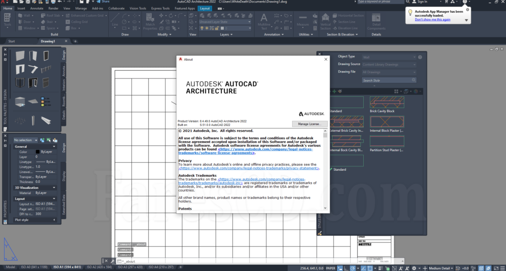 برنامج أوتوكاد المعمارى 2022 | Autodesk AutoCAD Architecture 2022