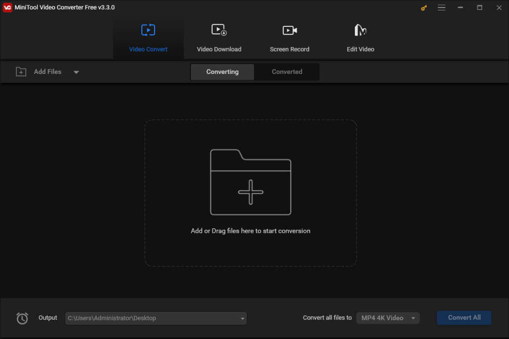 تحميل برنامج MiniTool Video Converter | أداة تحويل الفيديو والتحميل من يوتيوب