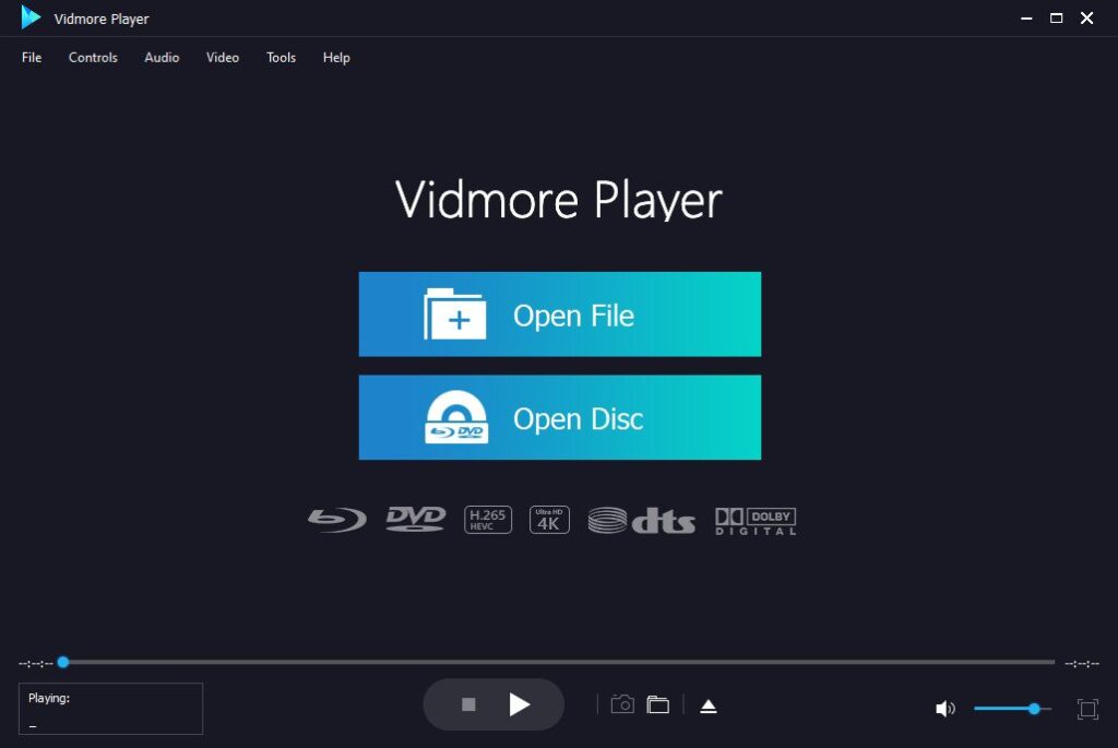 برنامج Vidmore Player
