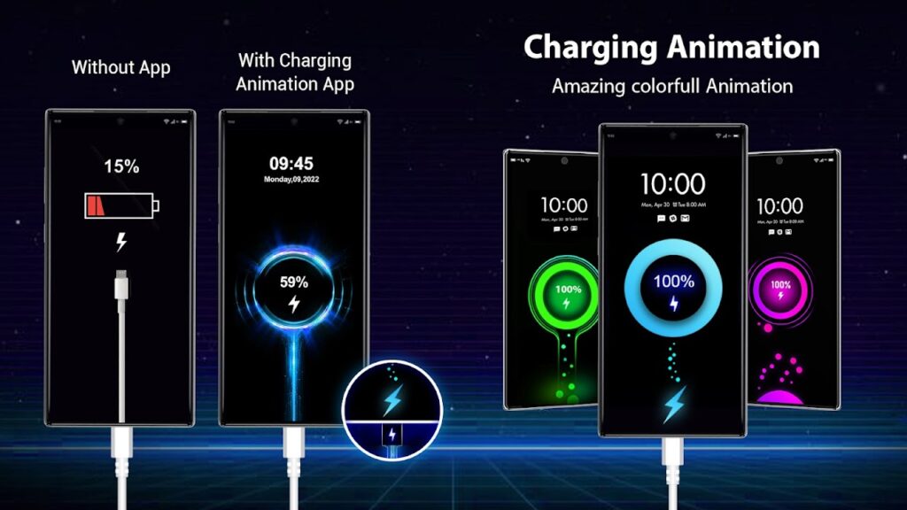 تطبيق Battery Charging Animation - شاشات و رسوم متحركة أثناء شحن الهاتف 03