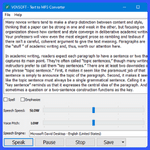 VovSoft Text to MP3 Converter icon