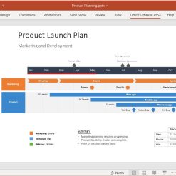 برنامج عمل مخططات زمنية للبوربوينت | Office Timeline