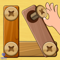 Wood Nuts & Bolts Puzzle cover