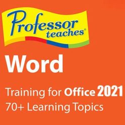 اسطوانة تعليم وورد Professor Teaches Word 2021