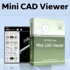 برنامج Mini CAD Viewer لعرض ملفات CAD