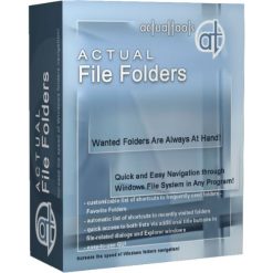 تحميل برنامج Actual File Folders لإدارة وتنظيم الملفات والفولدرات