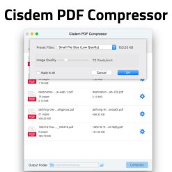 تحميل برنامج Cisdem PDF Compressor لضغط ملفات PDF