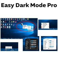 تحميل برنامج Easy Dark Mode Pro لتحويل نوافذ الويندوز إلى الوضع المظلم بسهوله