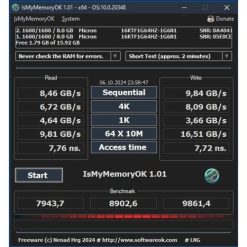 تحميل برنامج IsMyMemoryOK لتحسين الذاكرة