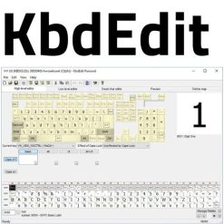 تحميل برنامج KbdEdit لتخصيص أزرار الكيبورد