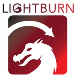 تحميل برنامج LightBurn لتحويل التصميم لنماذج آلة القطع بالليزر