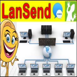 تحميل برنامج LizardSystems LanSend لتبادل الرسائل لمشتركين الشبكة