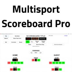 تحميل برنامج Multisport Scoreboard Pro لإدارة المباريات