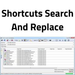 تحميل برنامج Shortcuts Search And Replace للبحث عن الملفات واستبدالها