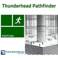 تحميل برنامج Thunderhead Pathfinder لتنفيذ عمليات الإخلاء والمحاكاة للنماذج الهندسية