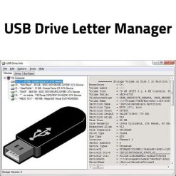 تحميل برنامج USB Drive Letter Manager لتخصيص أحرف معينة لمحركات USB