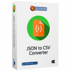 تحميل برنامج VovSoft JSON to CSV Converter لتحويل ملفات JSON إلى CSV