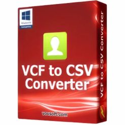 تحميل برنامج VovSoft VCF to CSV Converter لتحويل جهات الاتصال إلى جداول CSV