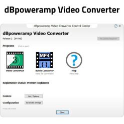 تحميل برنامج dBpoweramp Video Converter لتحويل الفيديو